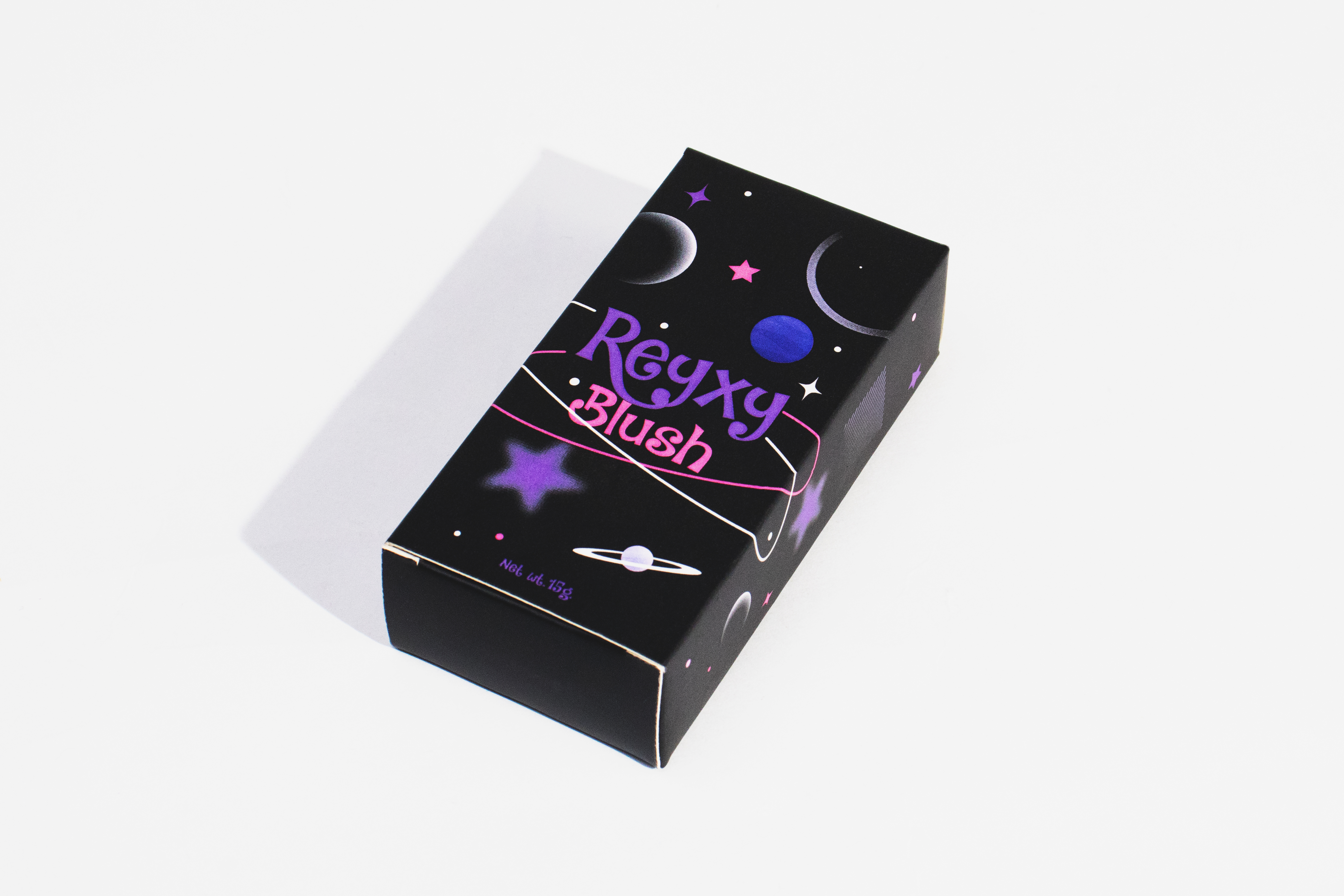 รูปตัวอย่างงานผลิตกล่องเครื่องสำอาง Reyxy Blush จาก Box Corner Art รูปที่ 5
