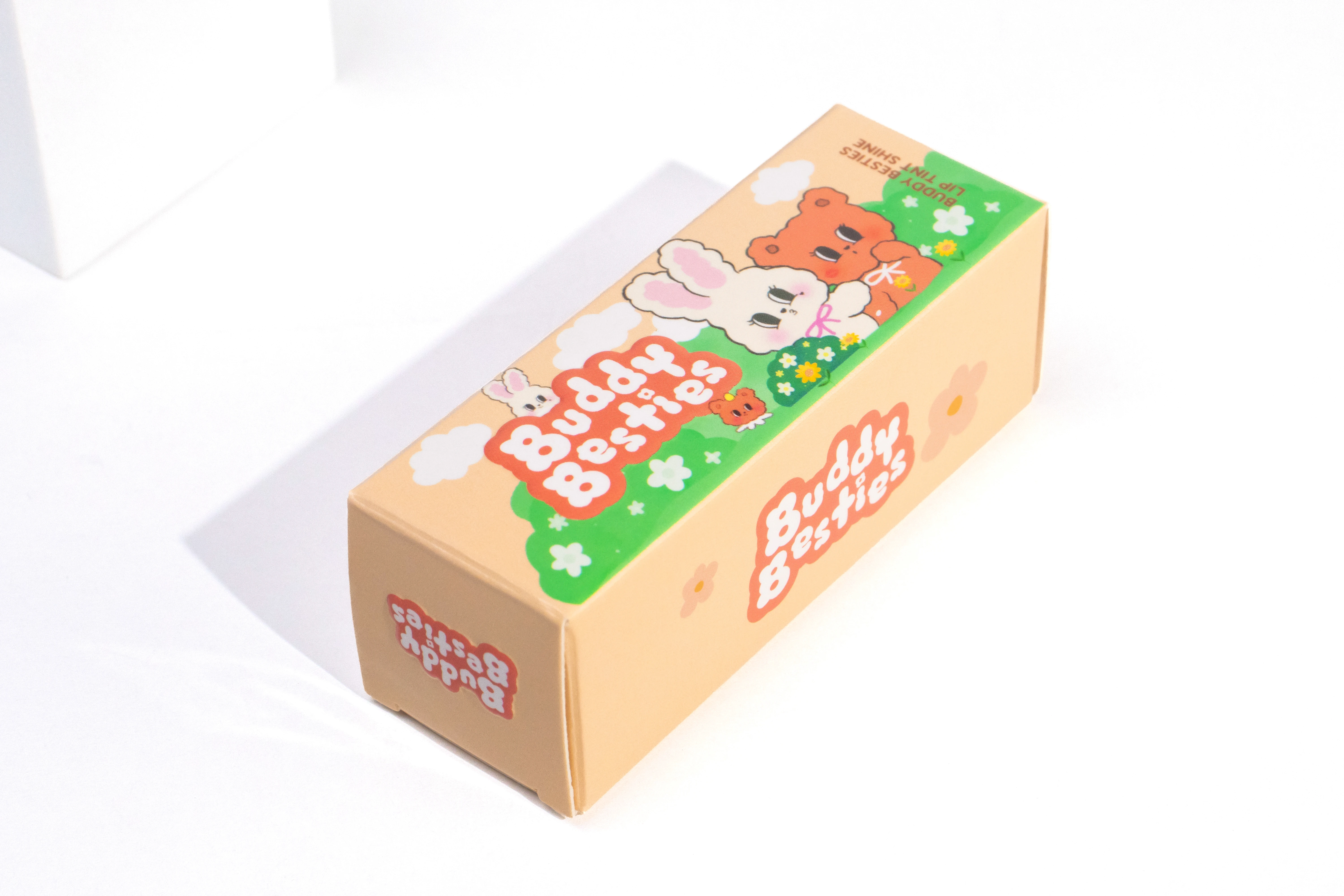 รูปตัวอย่างงานผลิตกล่องเครื่องสำอาง Buddy Besties ลิปทินท์ จาก Box Corner Art รูปที่ 5