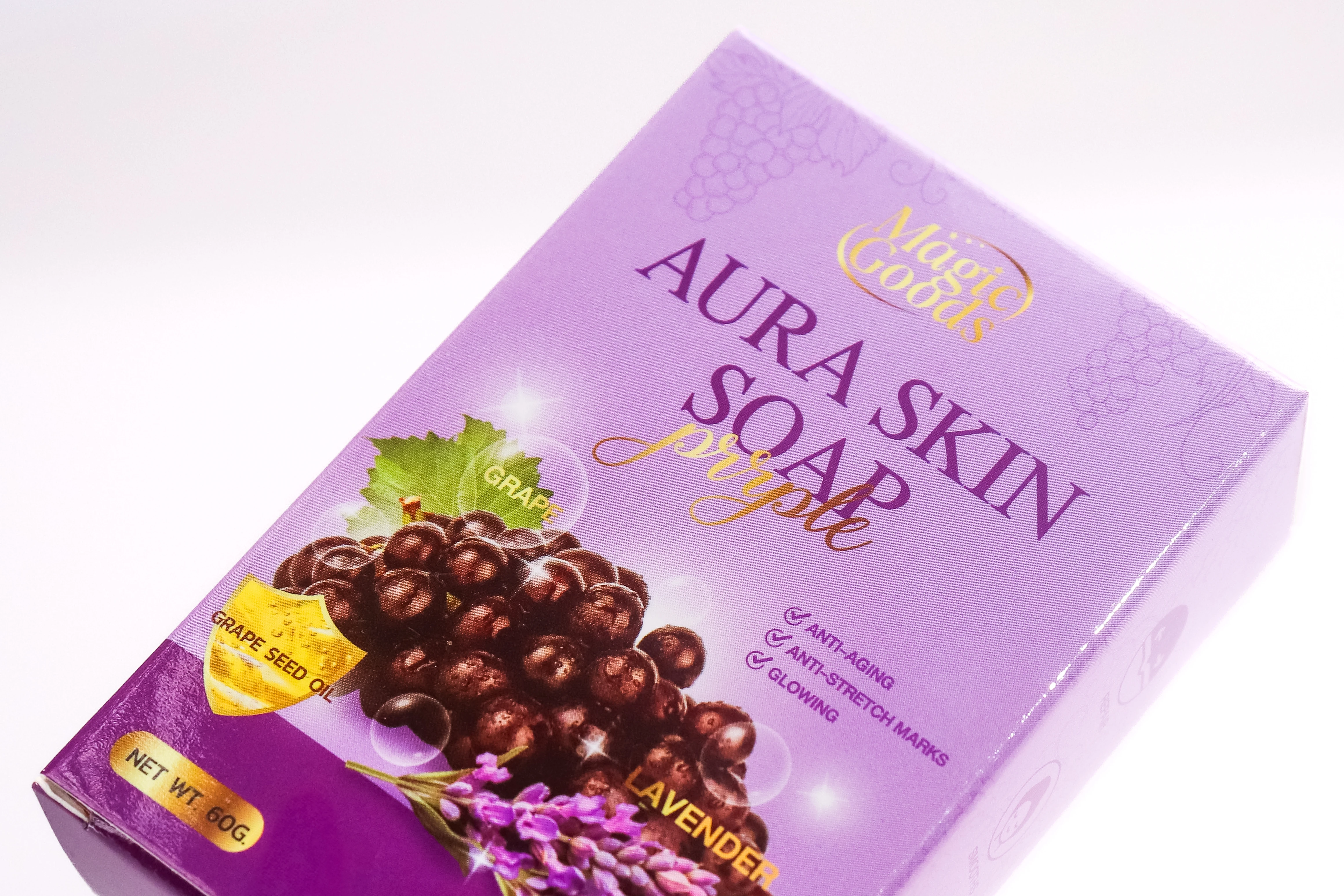 รูปตัวอย่างงานผลิตกล่องสบู่ Magic Good Aura Skin Soap จาก Box Corner Art รูปที่ 5