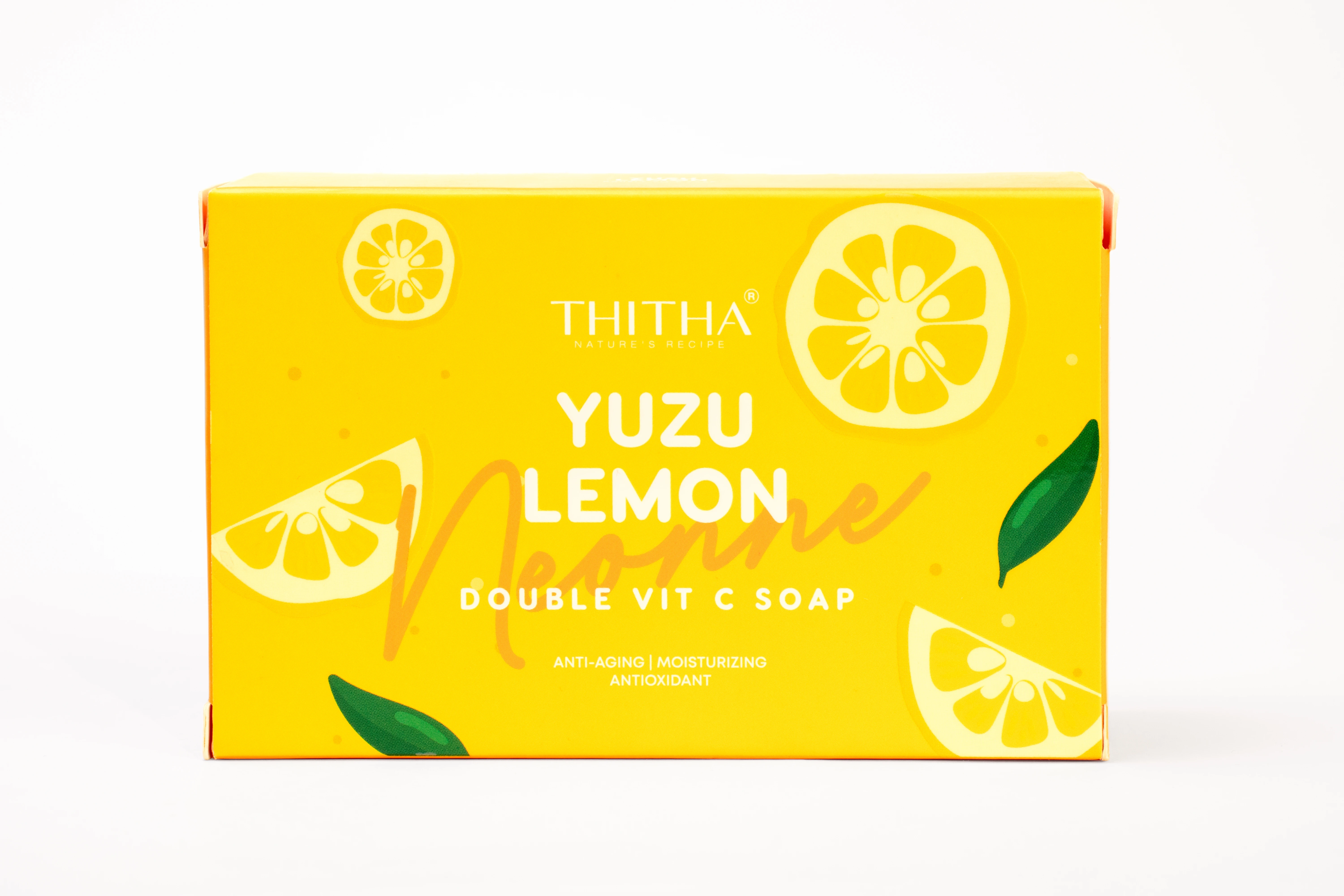 รูปตัวอย่างงานผลิตกล่องน้ำหอม Yuzu Lemon จาก Box Corner Art