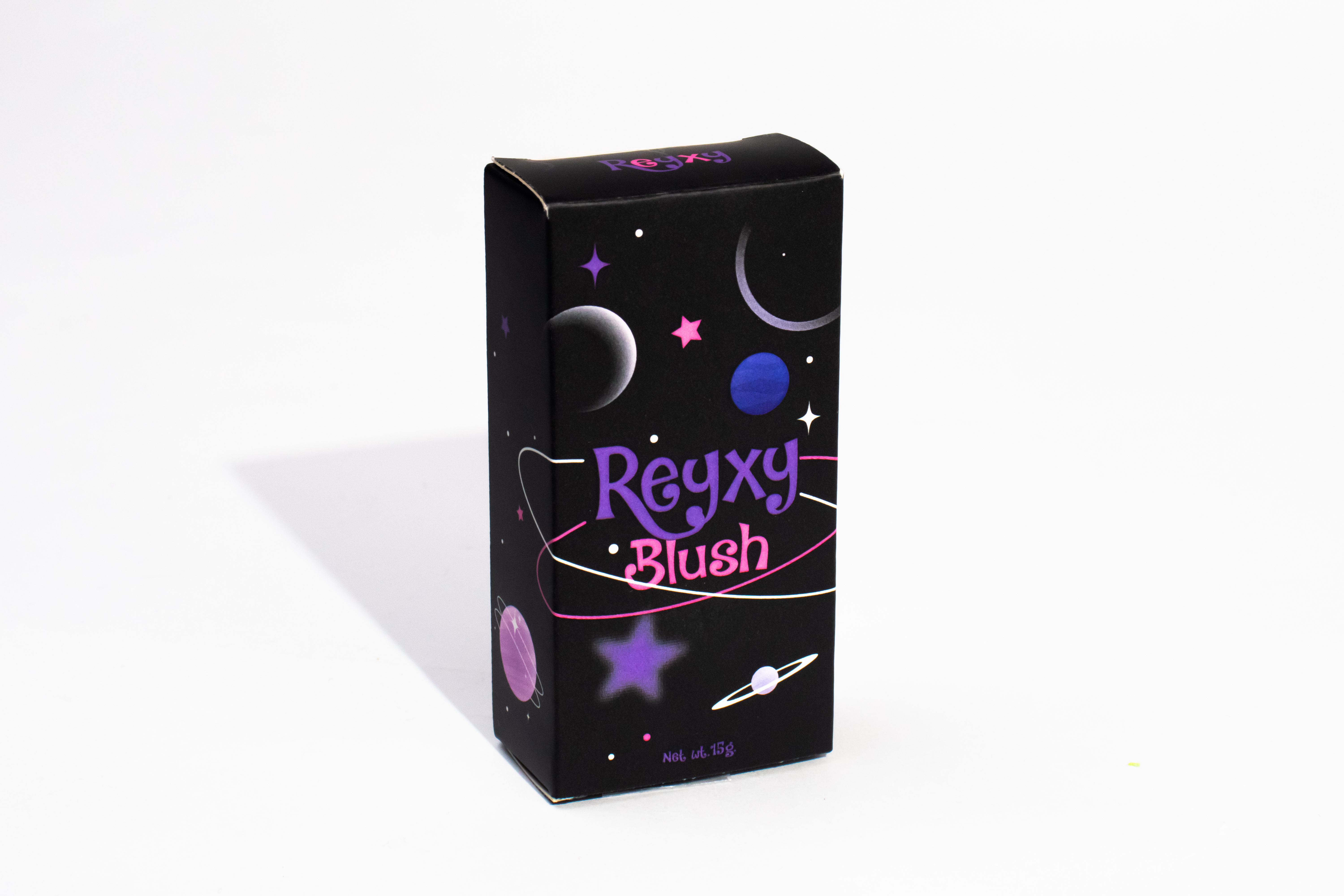 รูปตัวอย่างงานผลิตกล่องเครื่องสำอาง Reyxy Blush จาก Box Corner Art รูปที่ 2