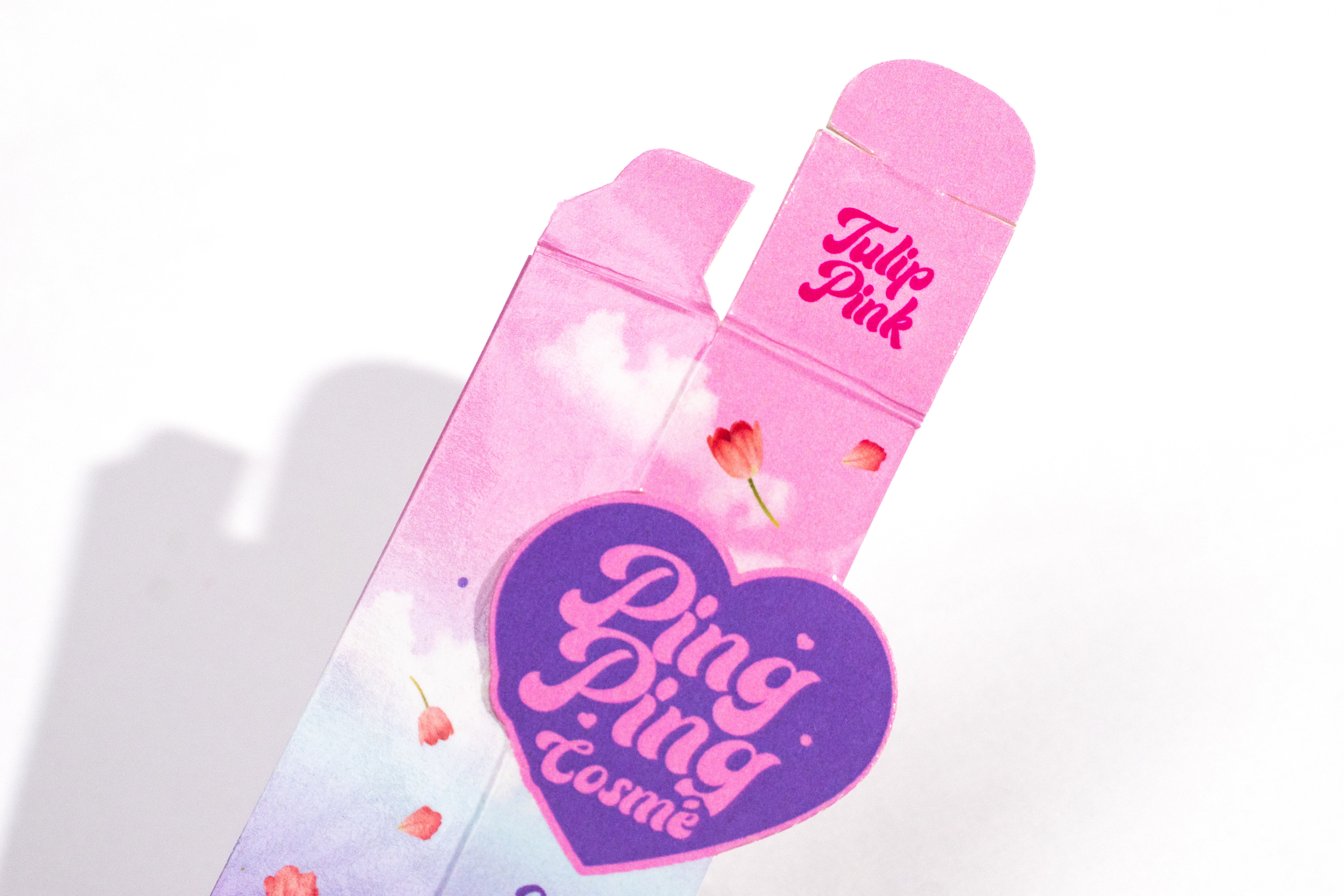 รูปตัวอย่างงานผลิตกล่องเครื่องสำอาง Ping Ping Cosme Lip Balm จาก Box Corner Art รูปที่ 2