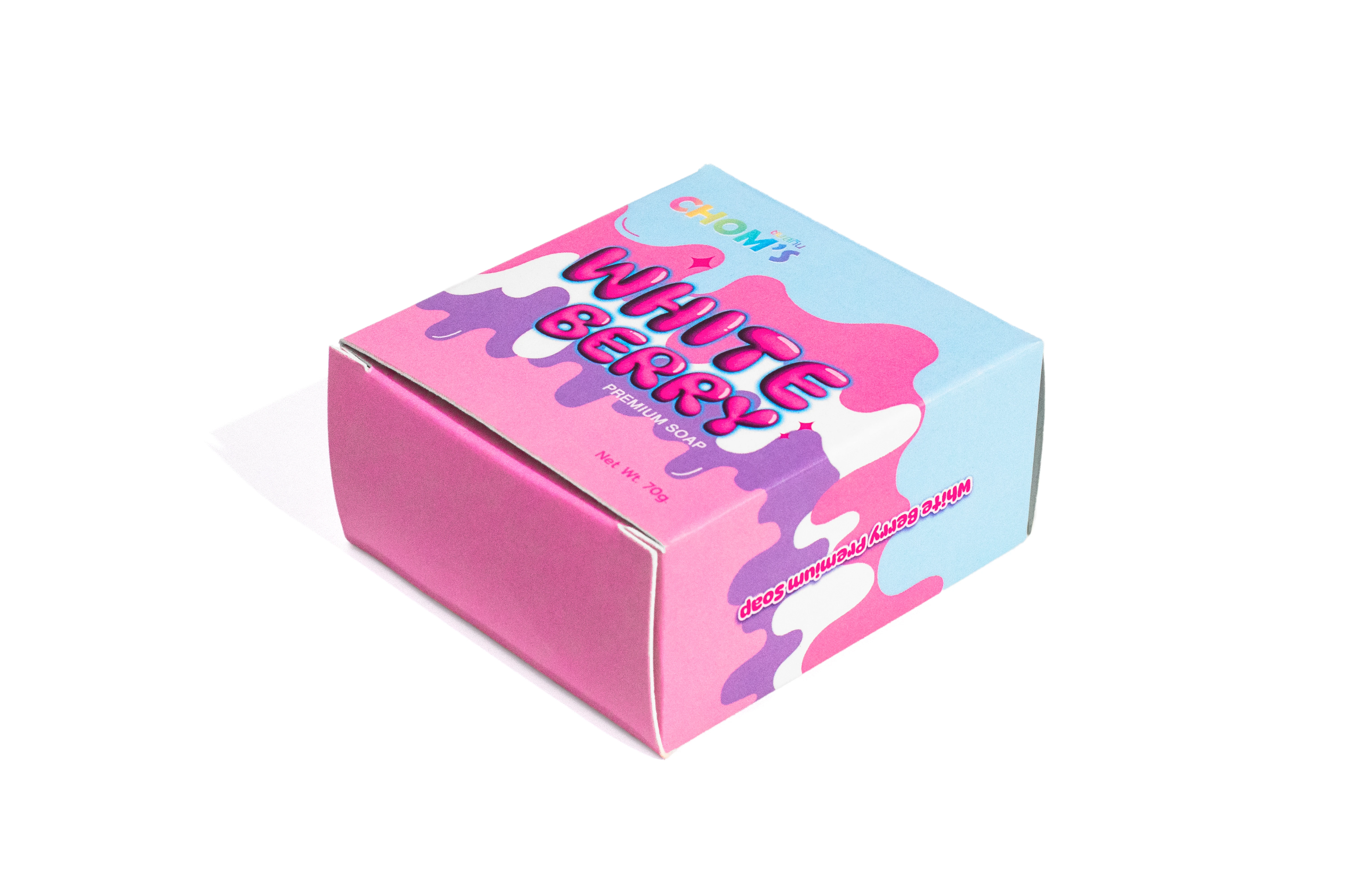 รูปตัวอย่างงานผลิตกล่องครีม Chom's White Berry จาก Box Corner Art รูปที่ 3