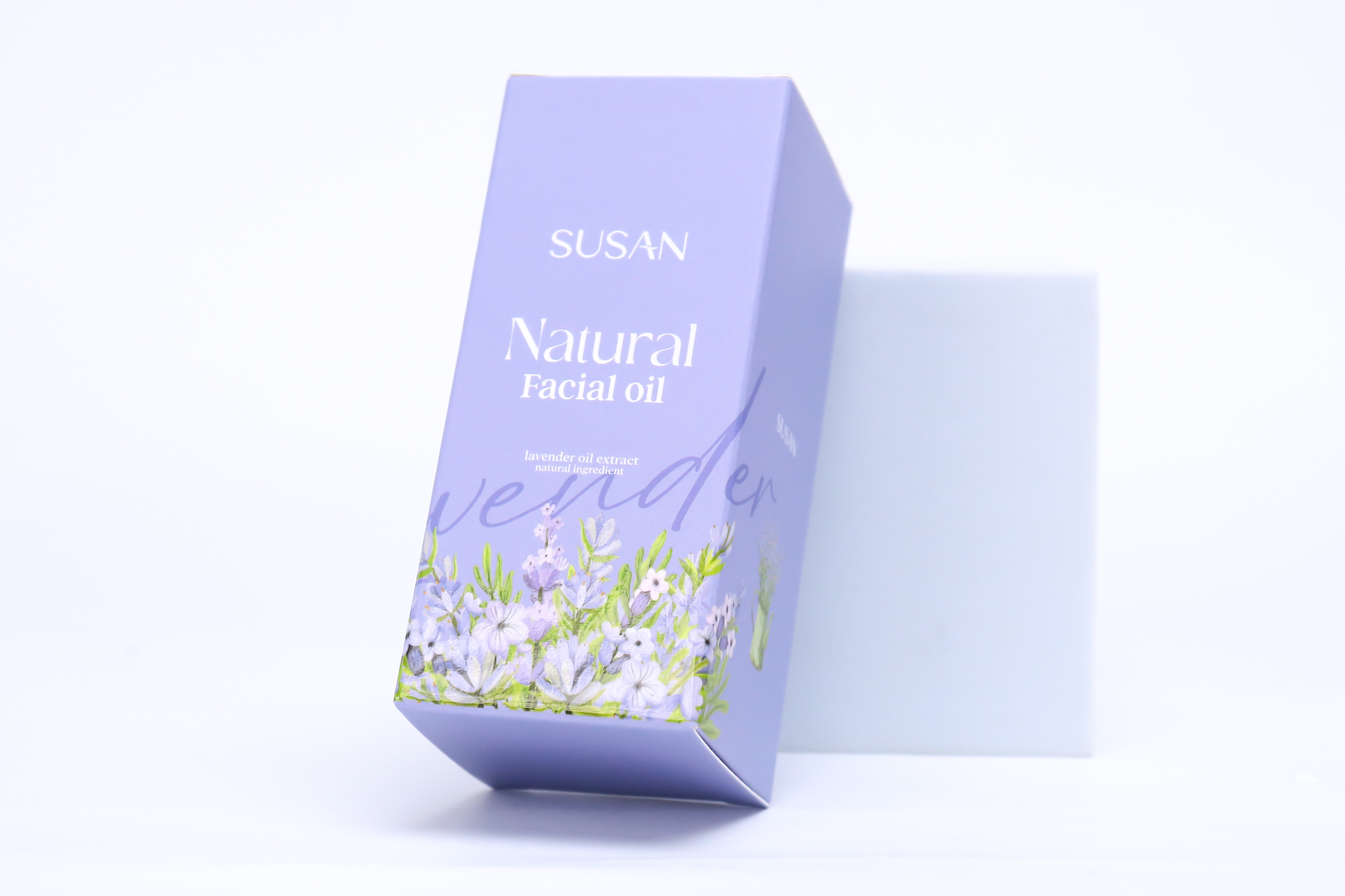 รูปตัวอย่างงานผลิตกล่องครีม Susan Facial Oil จาก Box Corner Art