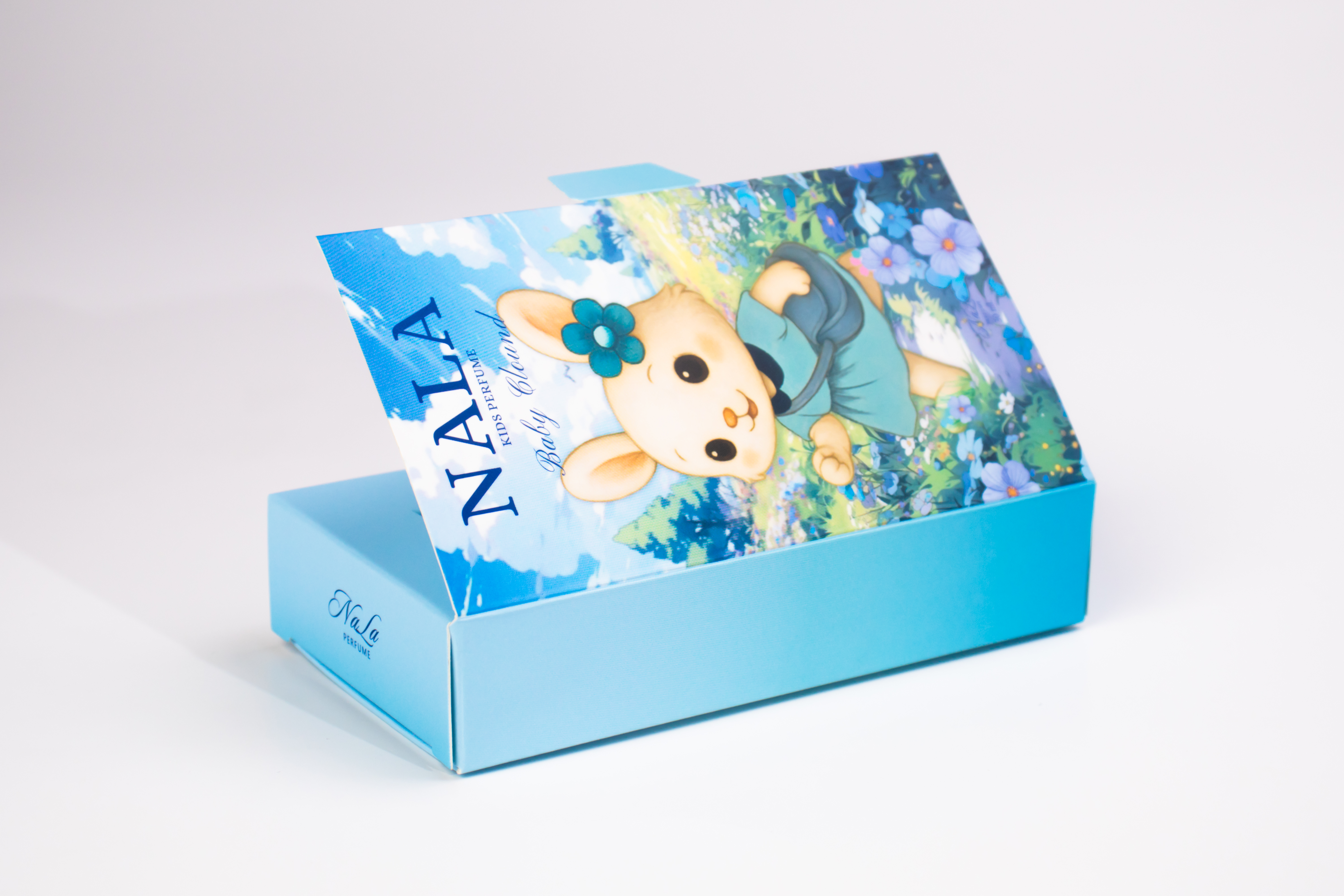 รูปตัวอย่างงานผลิตกล่องน้ำหอม Nala น้ำหอม กลิ่นเบบี้คลาวด์ จาก Box Corner Art รูปที่ 6