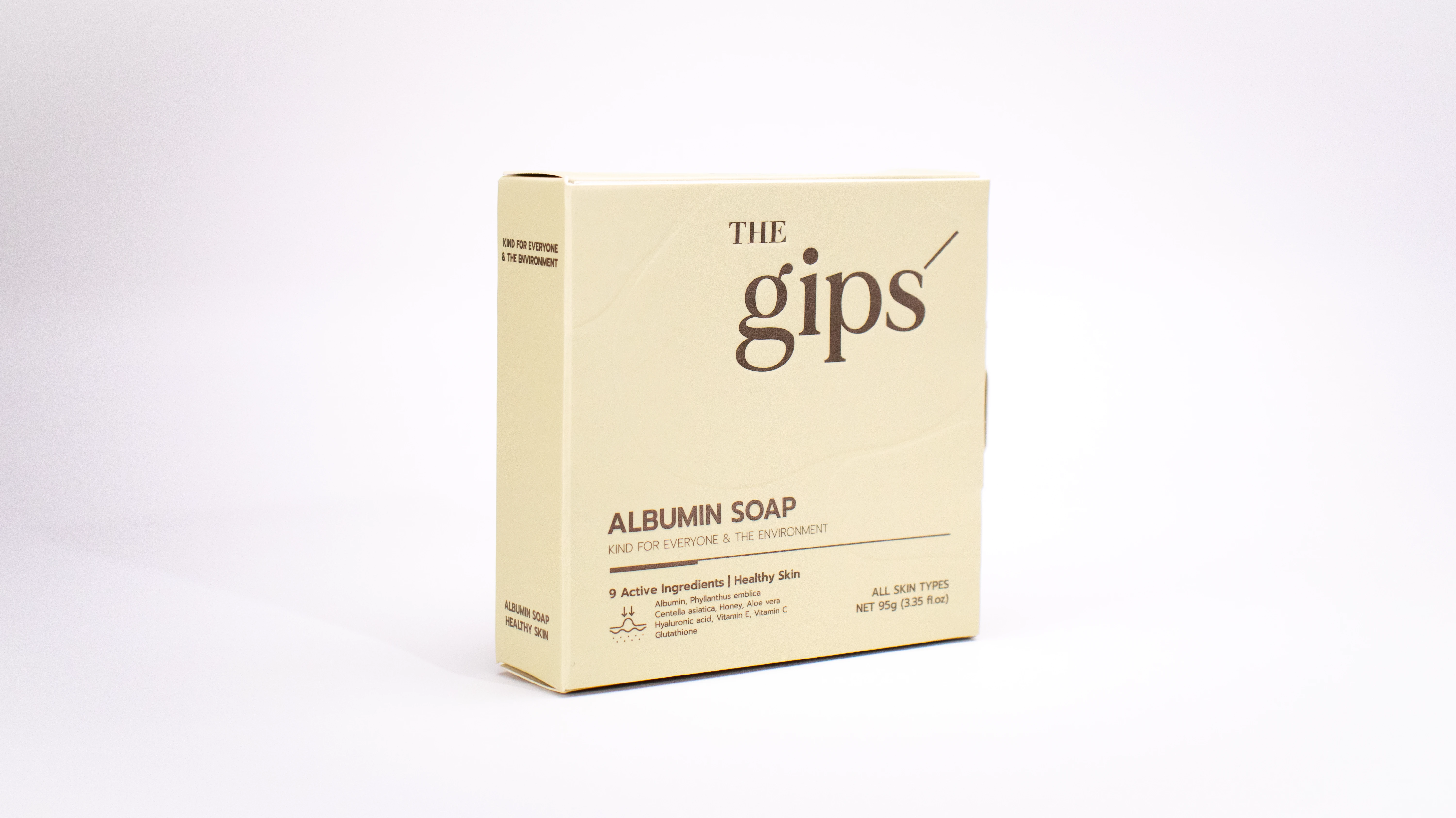 รูปตัวอย่างงานผลิตกล่องทรงสมุด Albumin Soap จาก Box Corner Art รูปที่ 4