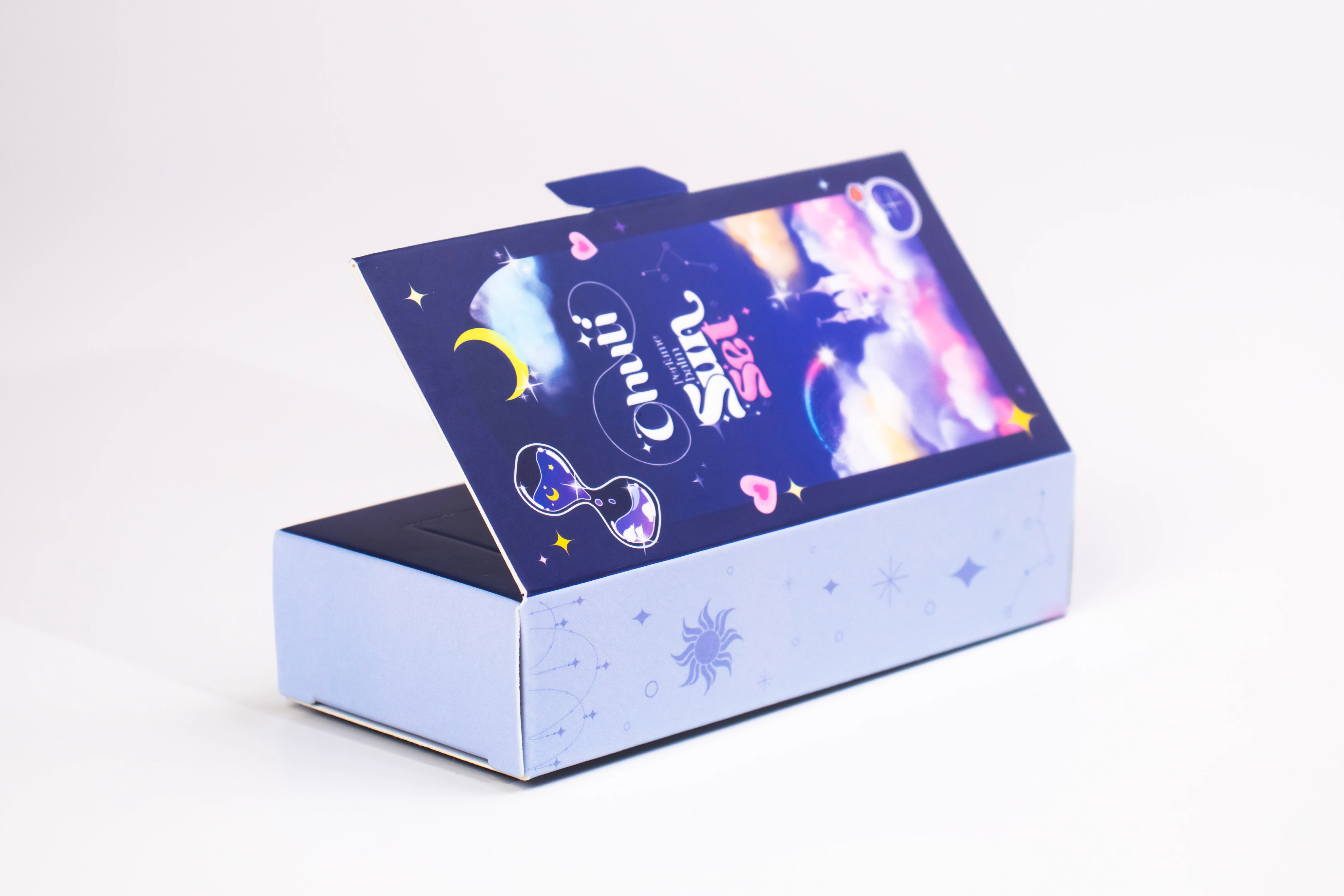 รูปตัวอย่างงานผลิตกล่องน้ำหอม Chuti Sunset จาก Box Corner Art รูปที่ 5