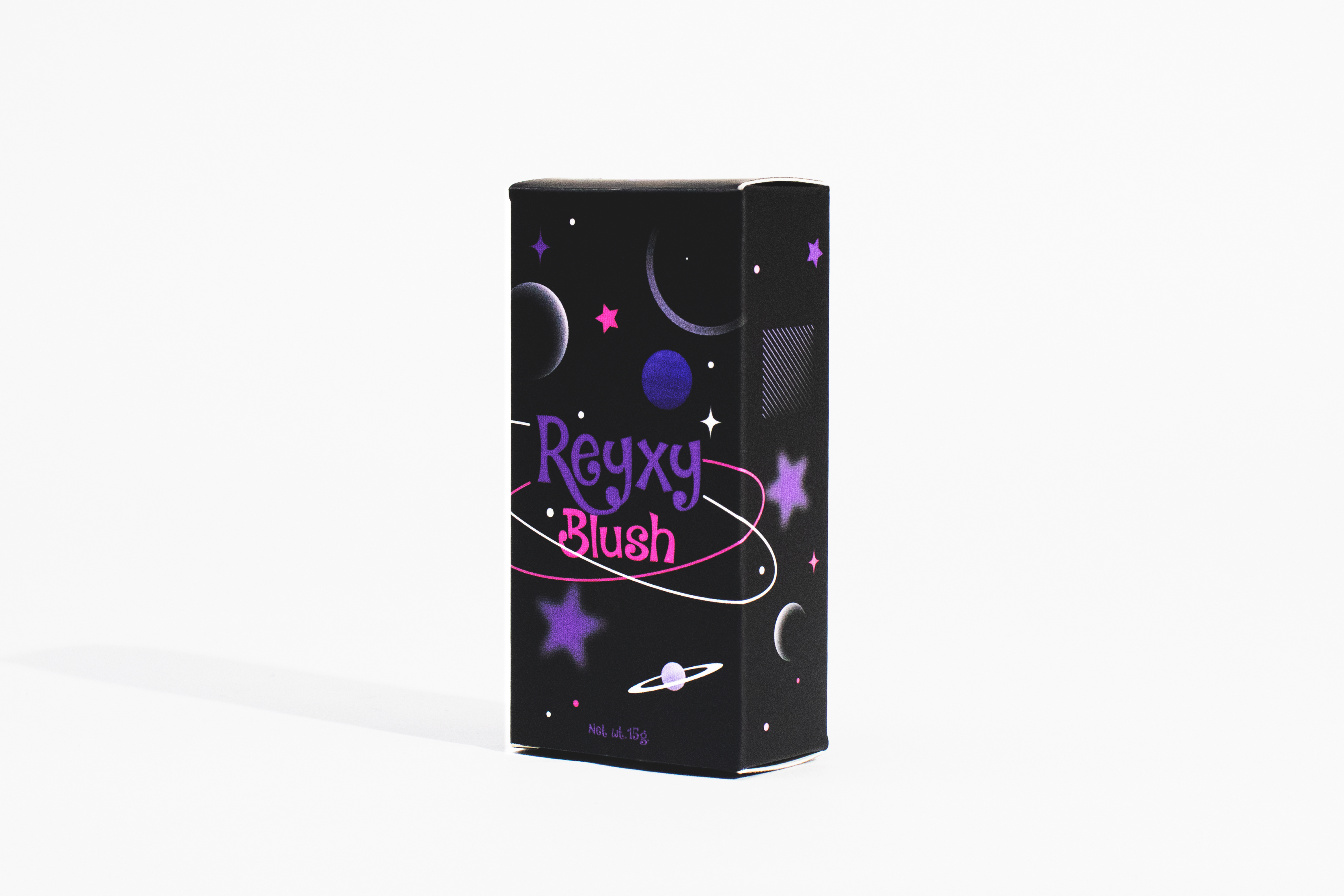 รูปตัวอย่างงานผลิตกล่องเครื่องสำอาง Reyxy Blush จาก Box Corner Art รูปที่ 4