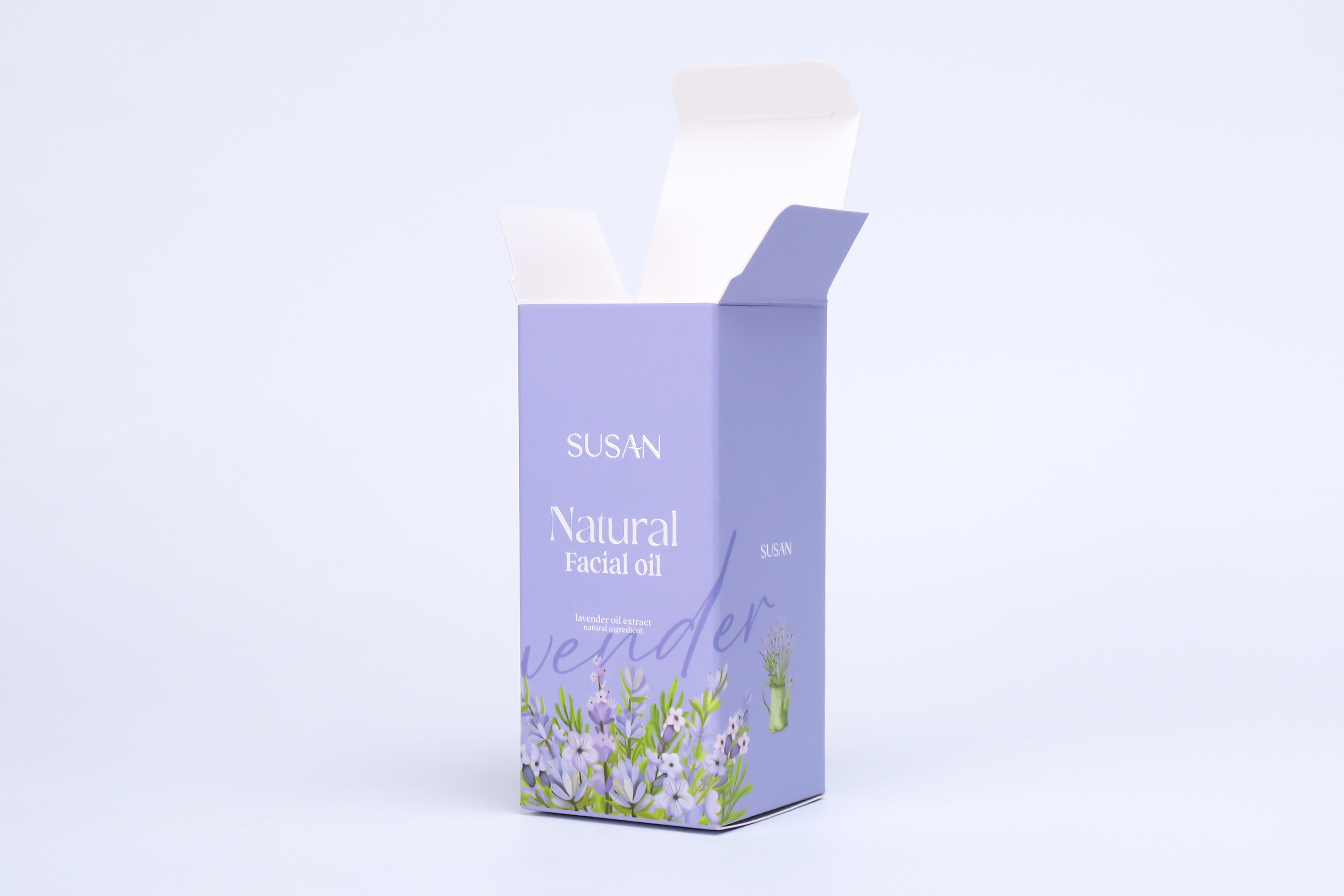 รูปตัวอย่างงานผลิตกล่องครีม Susan Facial Oil จาก Box Corner Art รูปที่ 3