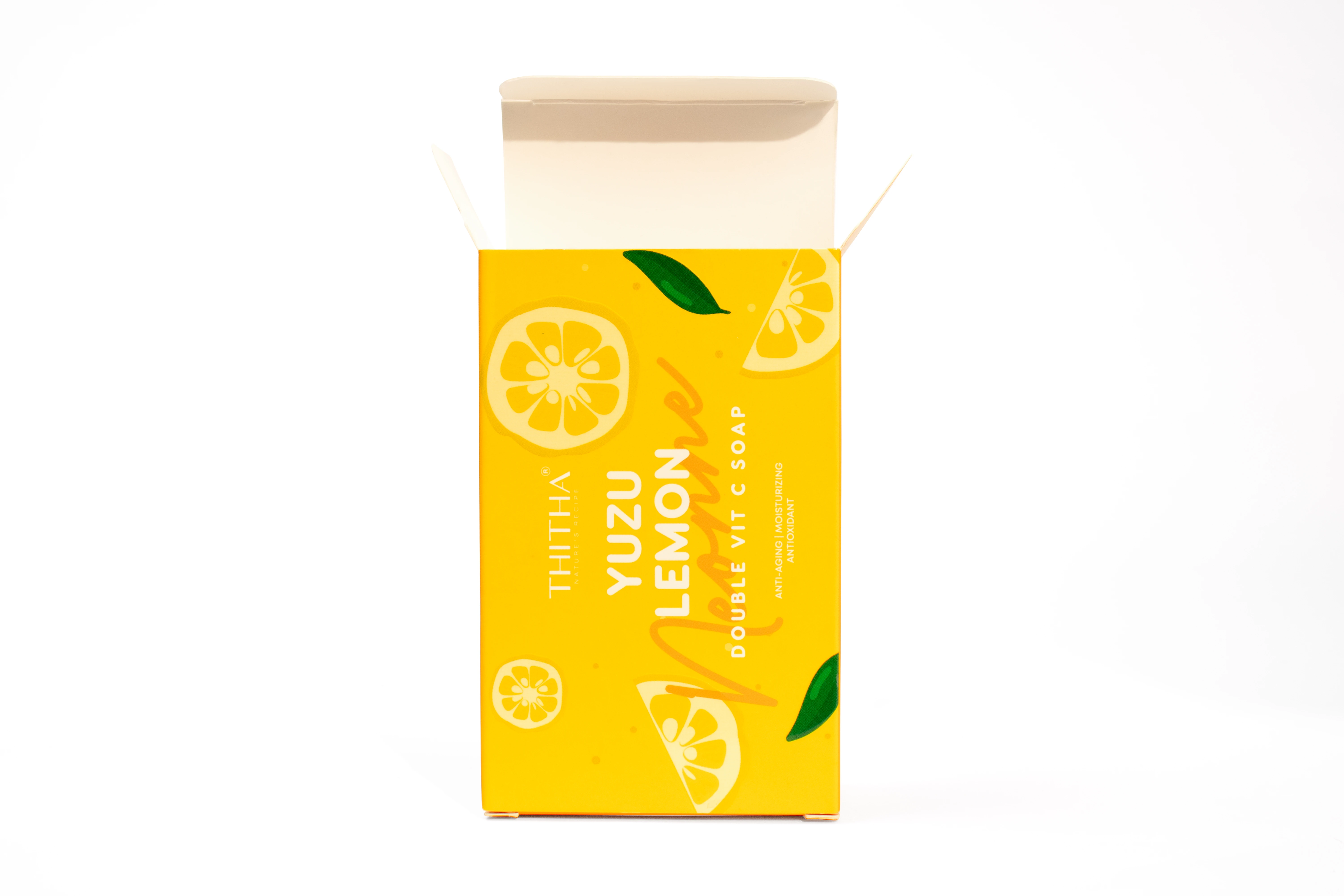 รูปตัวอย่างงานผลิตกล่องน้ำหอม Yuzu Lemon จาก Box Corner Art รูปที่ 3