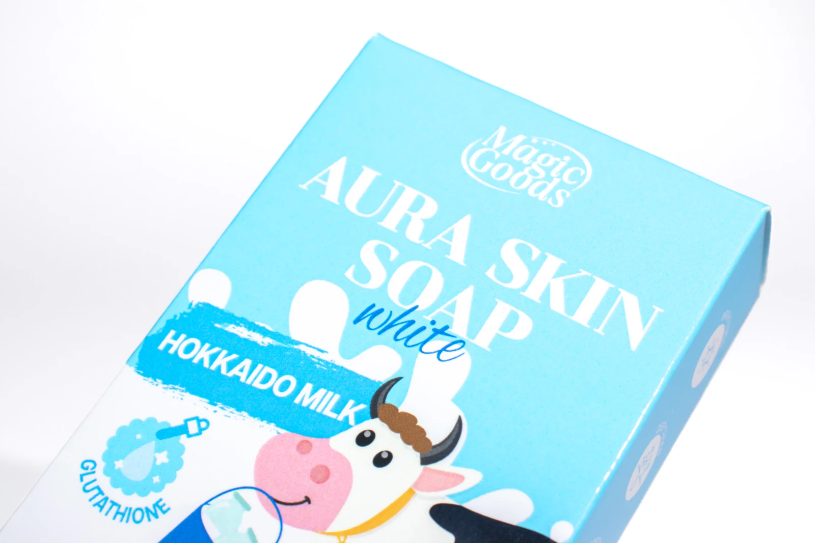 รูปตัวอย่างงานผลิตกล่องสบู่ Magic Goods Aura Skin Soap White Hokkaido Milk จาก Box Corner Art รูปที่ 6