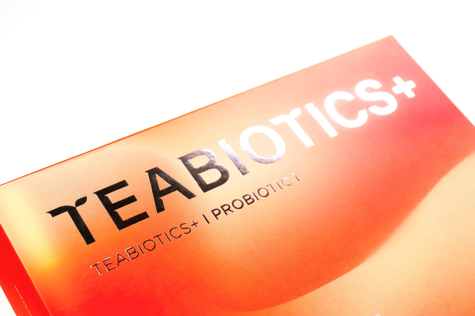 รูปตัวอย่างงานผลิตกล่องเสริมอาหาร Welly B Teabiotics+ Probiotic จาก Box Corner Art รูปที่ 6