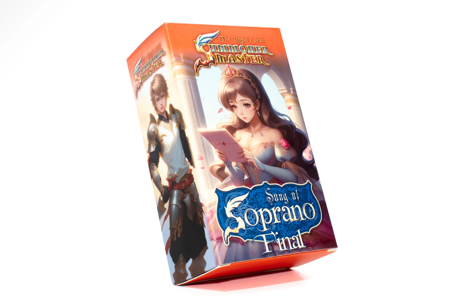 รูปตัวอย่างงานผลิตกล่องของเล่น BOX The Royal Cards Summoner Master Song of Soprano Final กล่องฝาเสียบ จาก Box Corner Art รูปที่ 6