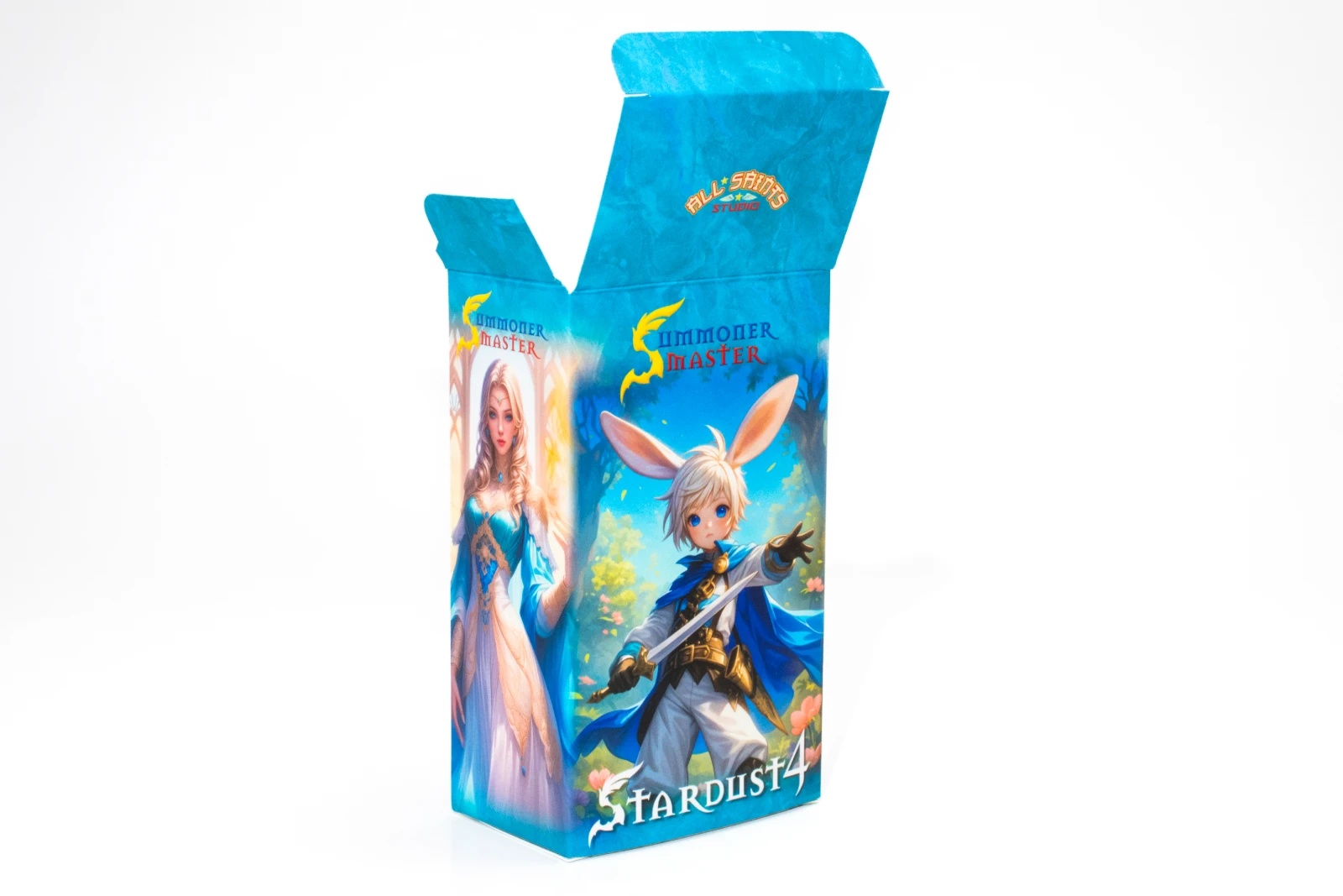 รูปตัวอย่างงานผลิตกล่องของเล่น Summoner Master Stardust 4 กล่องฝาเสียบ จาก Box Corner Art รูปที่ 5