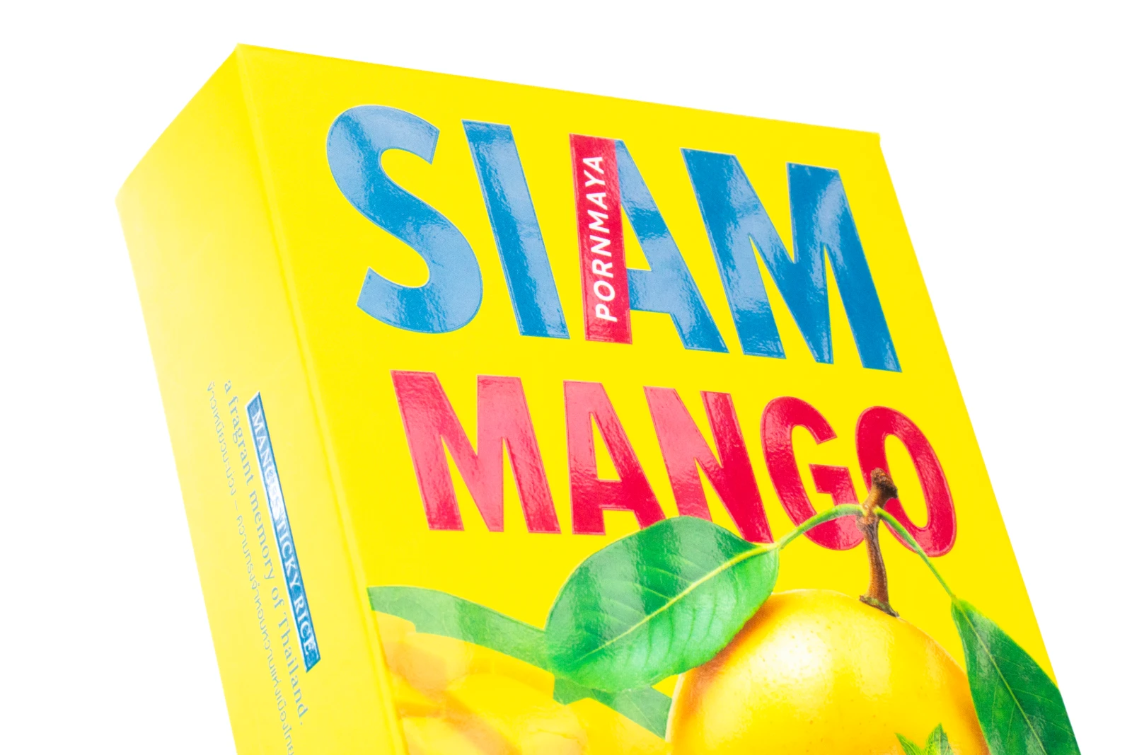 รูปตัวอย่างงานผลิตกล่องเครื่องหอม Pornmaya Siam Mango กล่องฝาเสียบ จาก Box Corner Art รูปที่ 5