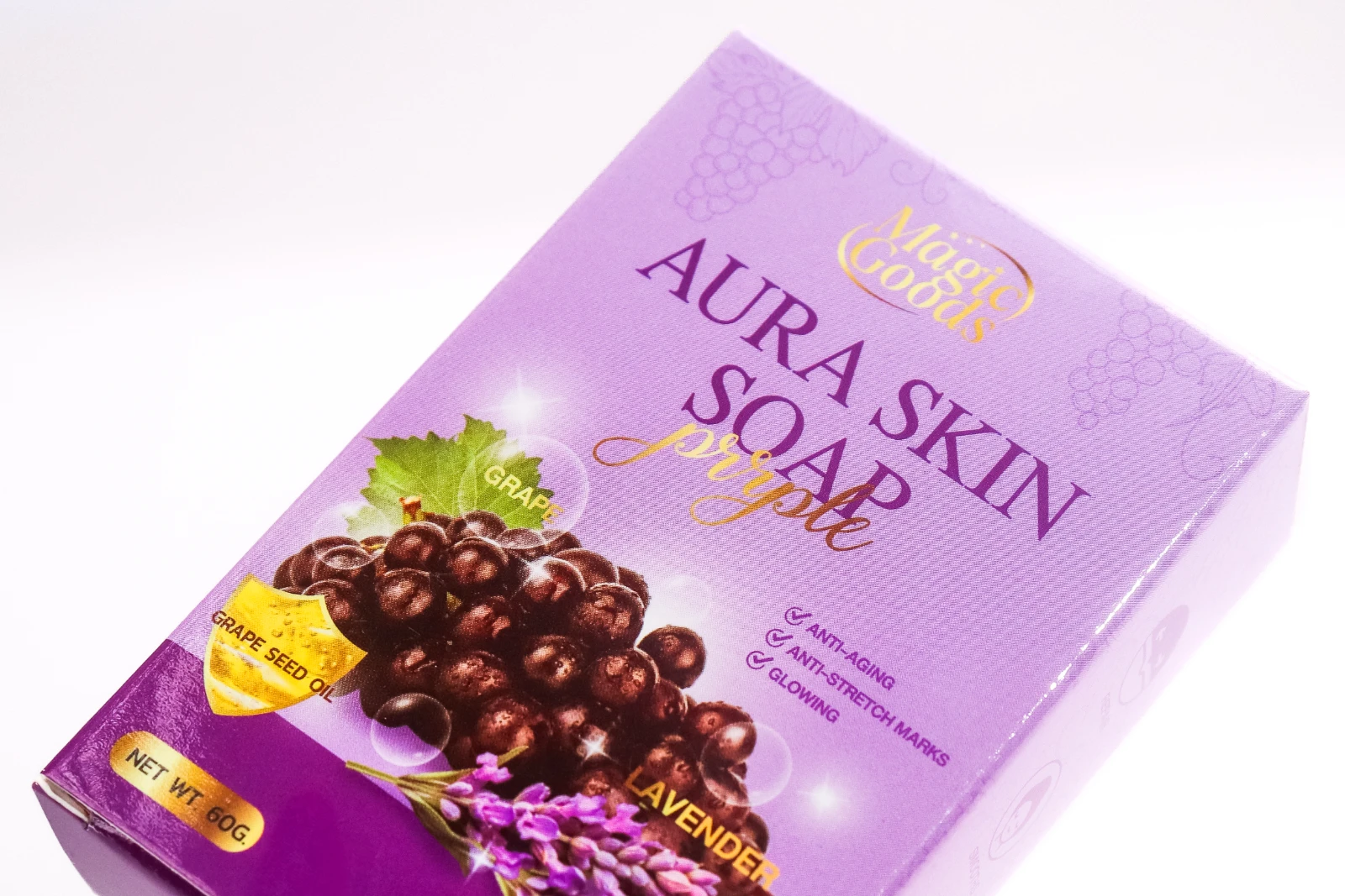 รูปตัวอย่างงานผลิตกล่องสบู่ Magic Good Aura Skin Soap จาก Box Corner Art รูปที่ 5