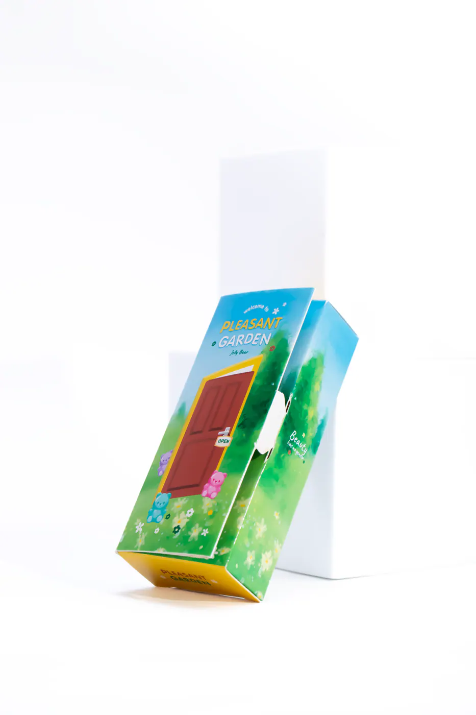 รูปตัวอย่างงานผลิตกล่องน้ำหอม Pleasant Garden กลิ่นเจลลี่แบร์ จาก Box Corner Art รูปที่ 4