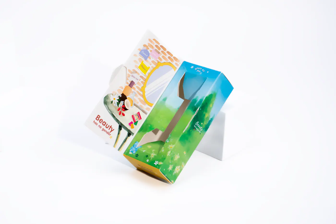 รูปตัวอย่างงานผลิตกล่องน้ำหอม Pleasant Garden กลิ่นเจลลี่แบร์ จาก Box Corner Art รูปที่ 5
