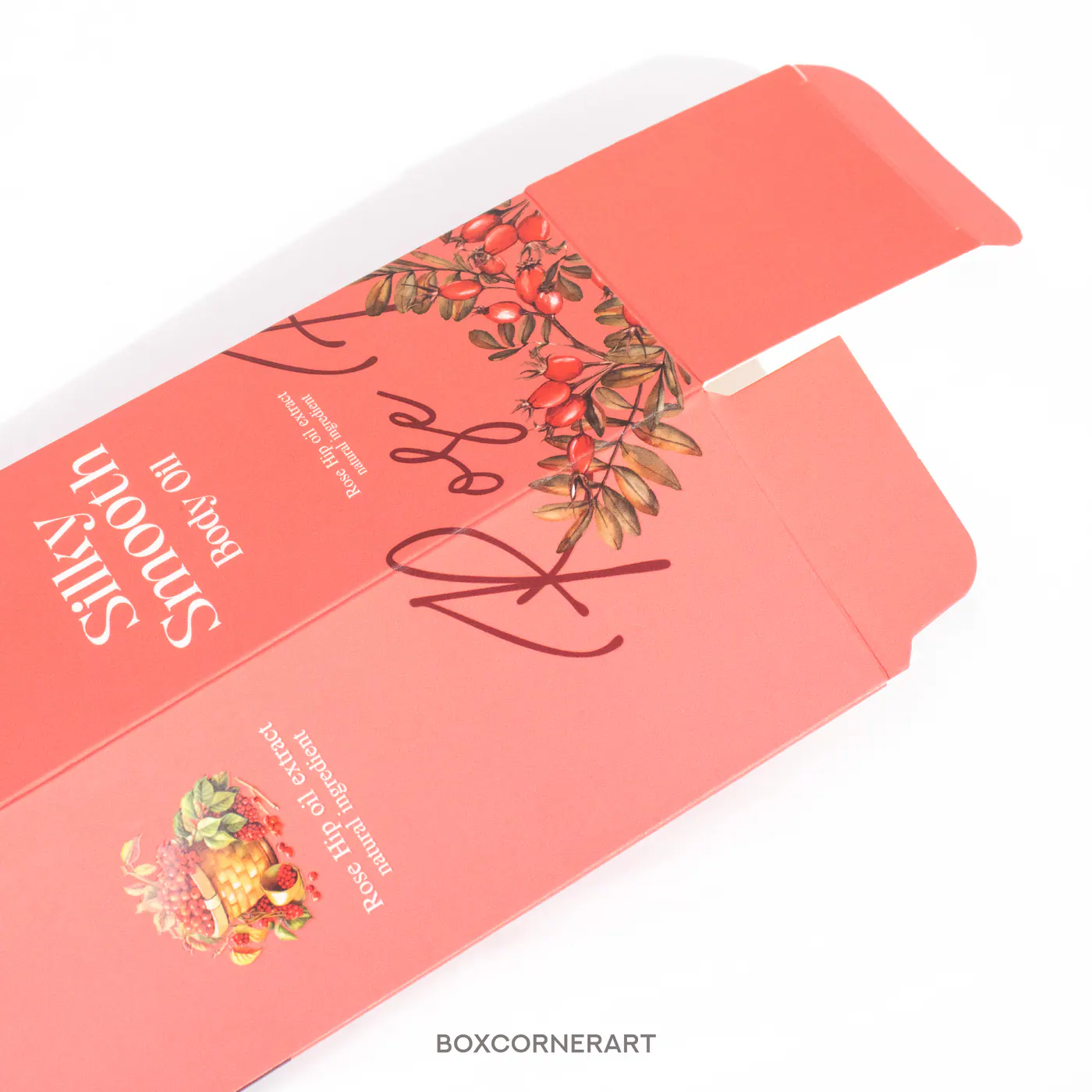 รูปตัวอย่างงานผลิตกล่องครีม SUSAN Silky Smooth Body Oil จาก Box Corner Art รูปที่ 4