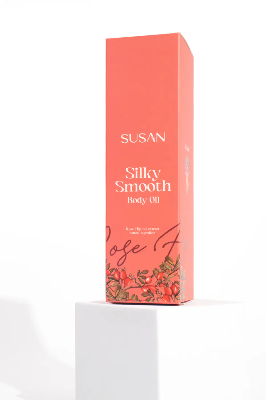 รูปตัวอย่างงานผลิตกล่องครีม SUSAN Silky Smooth Body Oil จาก Box Corner Art รูปที่ 8